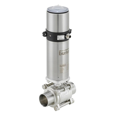 Elektro-pneumatski kuglasti ventil Tip 8805
